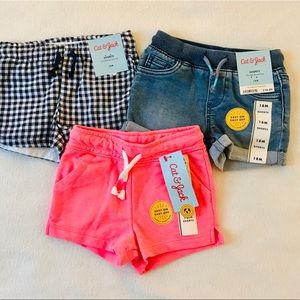 NWT Baby Girl Shorts Lot
